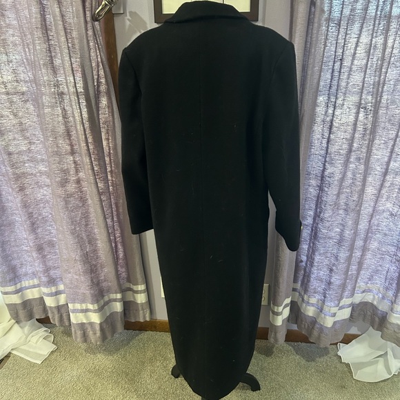 Vintage Worthington Black Wool Blend Coat - Picture 7 of 8